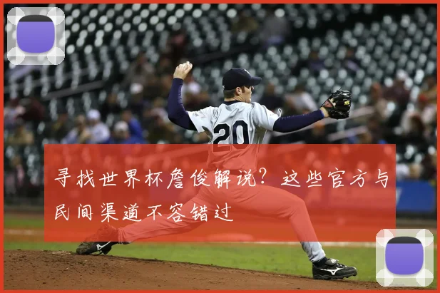 寻找世界杯詹俊解说?这些官方与民间渠道不容错过
