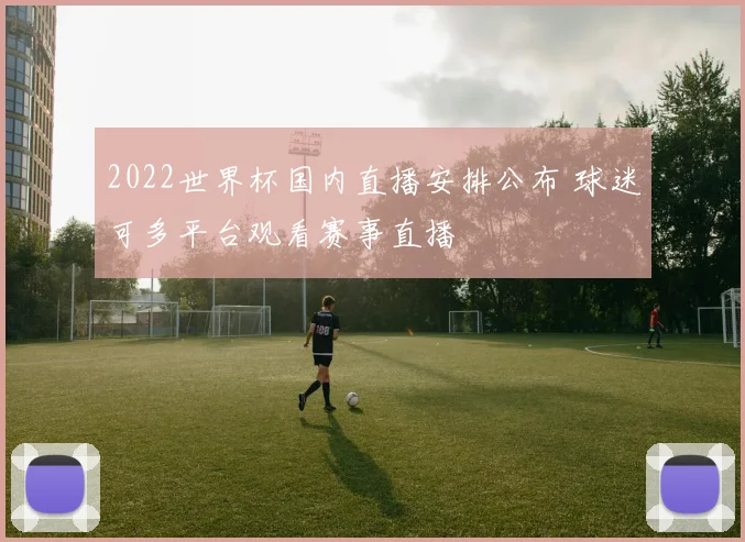 2022世界杯国内直播安排公布 球迷可多平台观看赛事直播